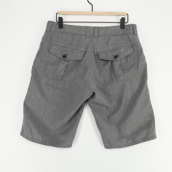 NAU Amble Shorts Mens 32 Gray Lightweight - Picture 2 of 6